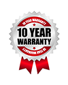 Parts Warranty 10 Year Parts Warranty